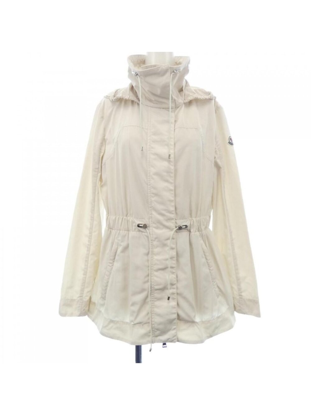 Moncler Ocre Coat White